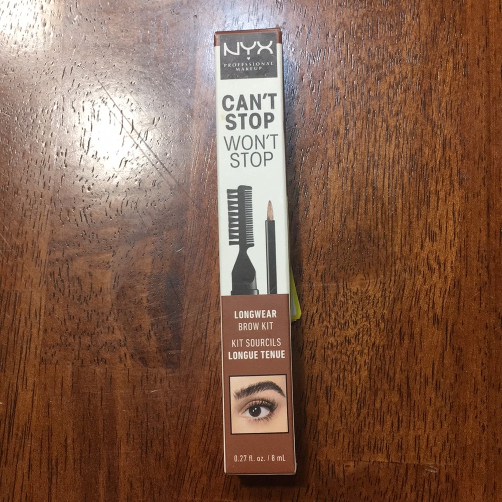 NYX professional makeup long wear brow kit